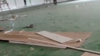 Pemasangan plafon pvc